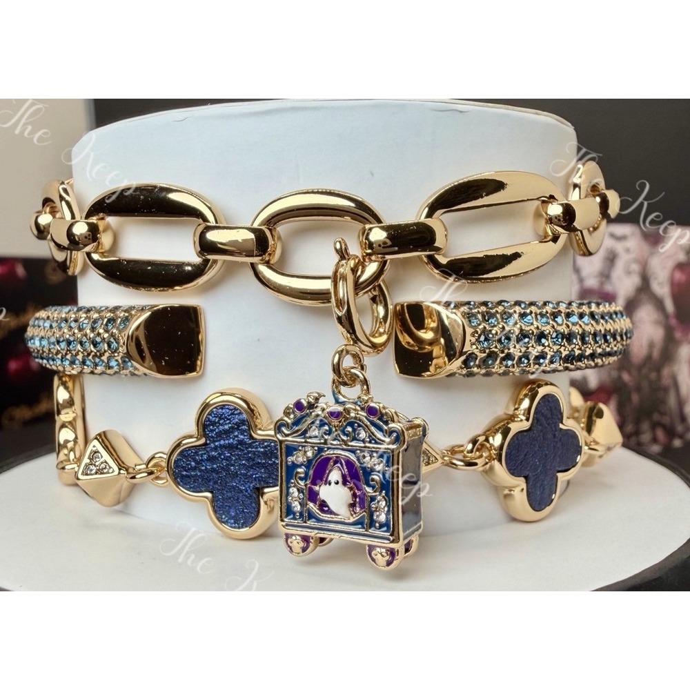 Bomb Party Halloween 2024 Stack ST81847 Phantom Circus Train Gold Blue Clovers